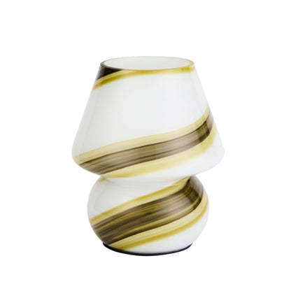 Zuri Mushroom Table Lamp - White - DUSK