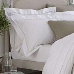 200 Thread Count Percale Fitted Sheet - White - DUSK