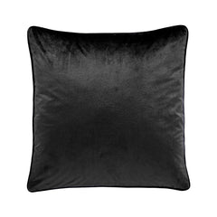 Velvet Cushion Cover - Black