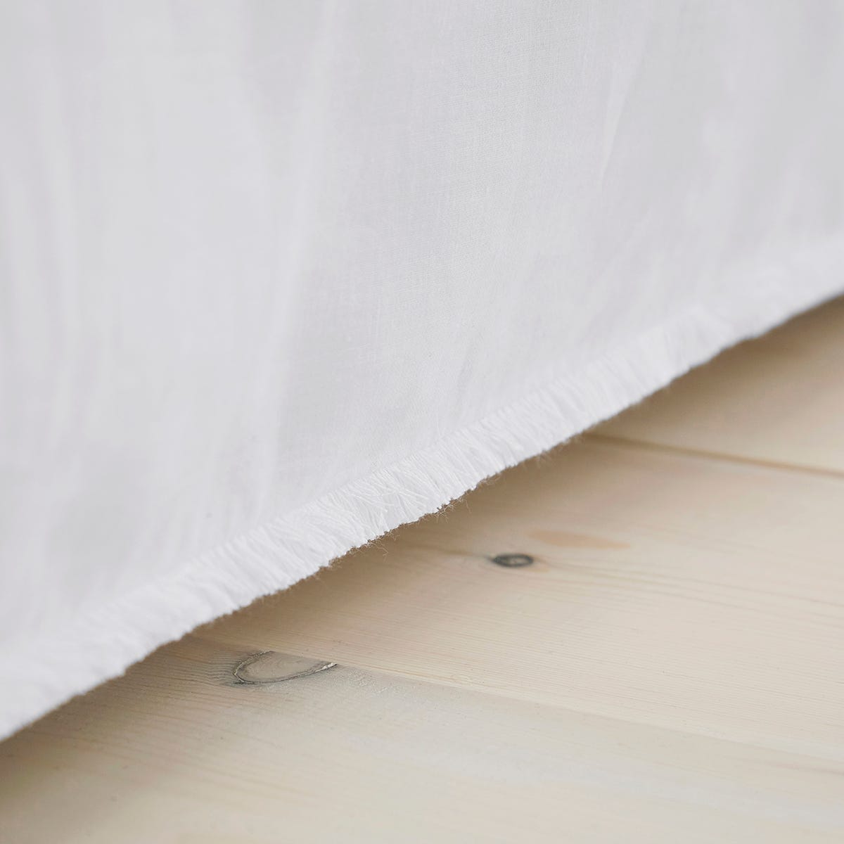 Amalfi Duvet Cover - Linen/Cotton - White - DUSK