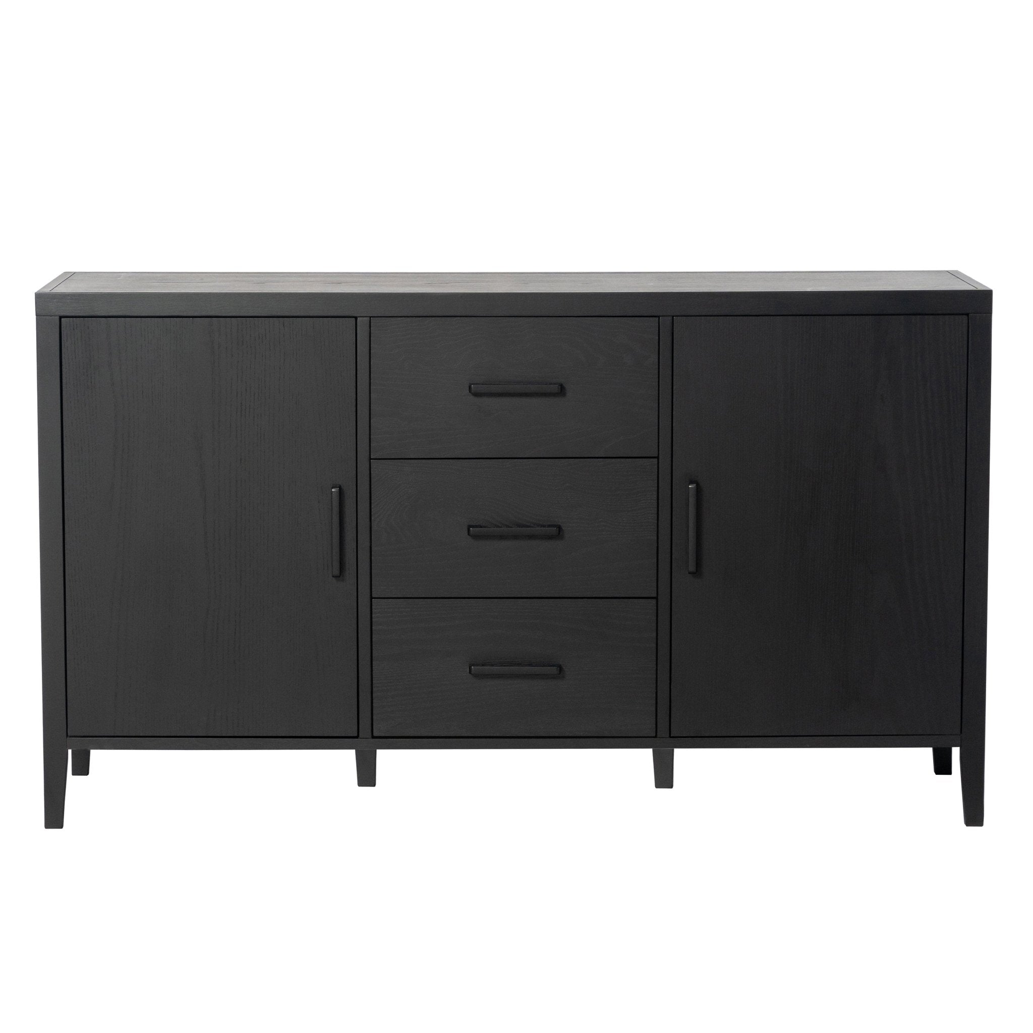 Aria Sideboard With Drawers - Black - DUSK