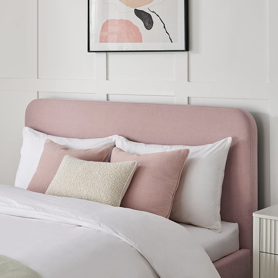 Ascot Bed Frame - Pink - DUSK