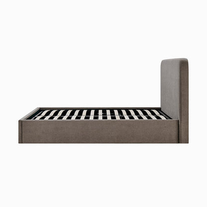 Ascot Ottoman Storage Bed - Cool Taupe - DUSK