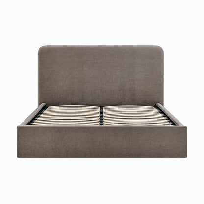 Ascot Ottoman Storage Bed - Cool Taupe - DUSK