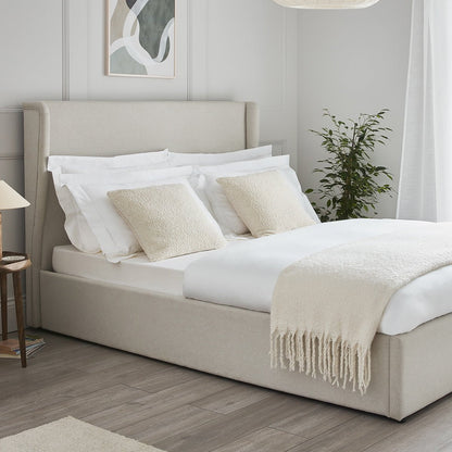 Berkeley Ottoman Storage Bed - Natural - DUSK