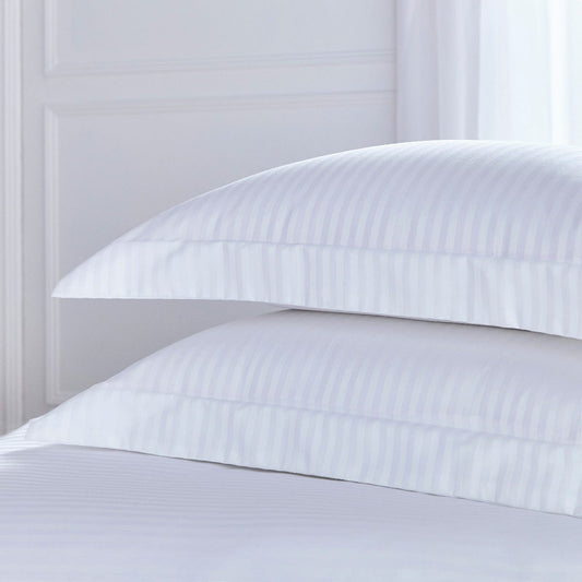 Pair Of Pimlico Oxford Pillowcases - Egyptian Cotton - 800 TC - White 1200
