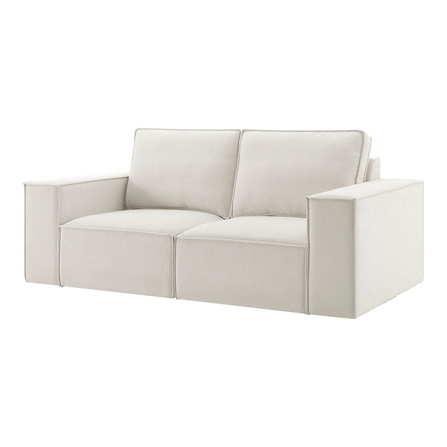 Brooklyn 2 Seater Sofa - Ivory - DUSK