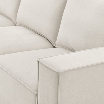 Brooklyn 3 Seater Sofa - Ivory - DUSK