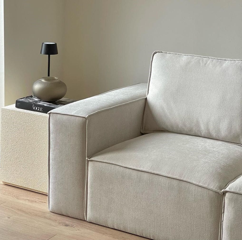 Brooklyn Corner Sofa - Ivory - DUSK