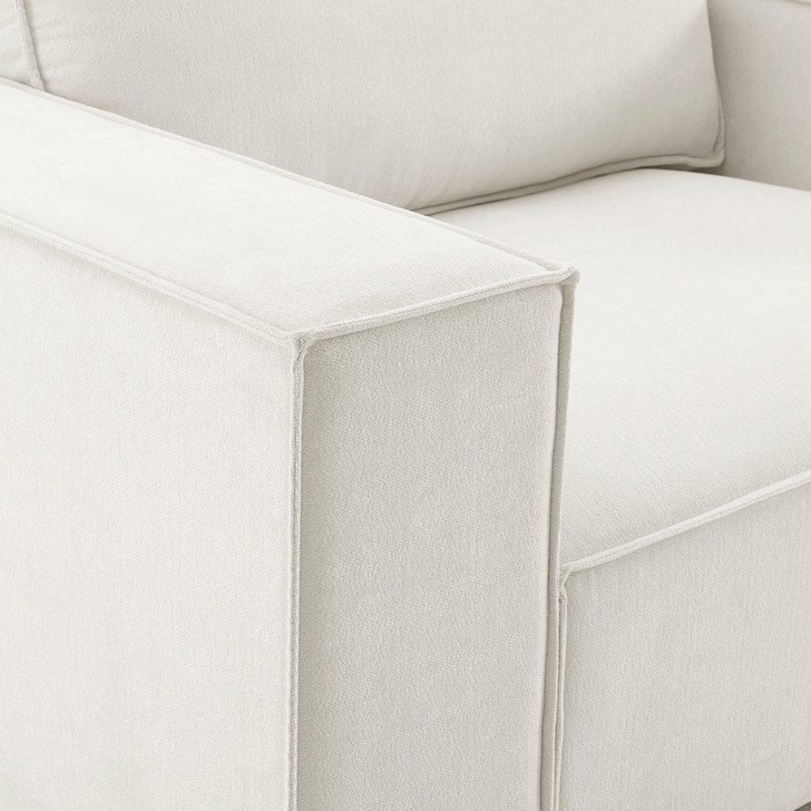 Brooklyn Loveseat - Ivory - DUSK