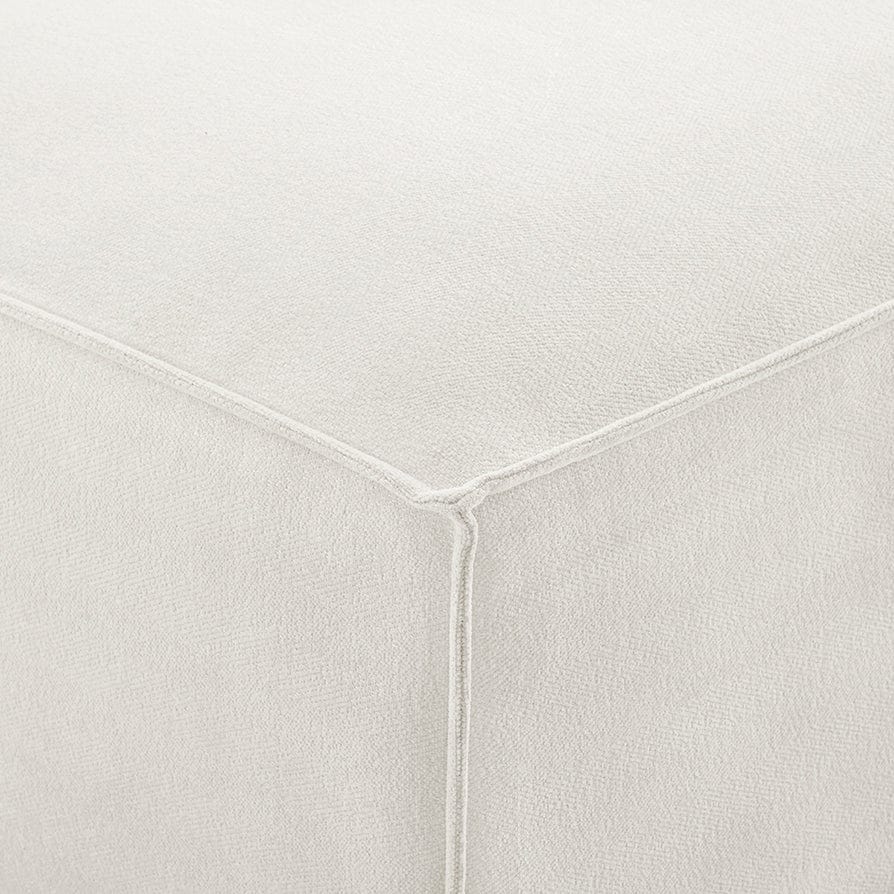 Brooklyn Pouffe - Ivory - DUSK