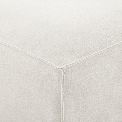 Brooklyn Pouffe - Ivory - DUSK