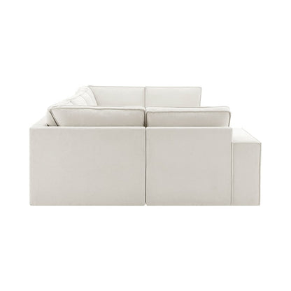 Brooklyn U-Shape Sofa - Ivory - DUSK