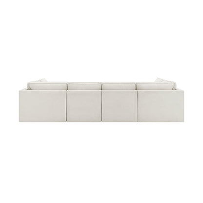 Brooklyn U-Shape Sofa - Ivory - DUSK