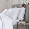 Cambridge Duvet Cover - 200 TC - Cotton - White - DUSK