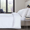 Cambridge Duvet Cover - 200 TC - Cotton - White - DUSK