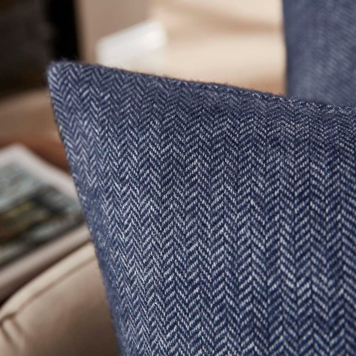 Chamonix Sofa Cushion Cover - Navy - DUSK