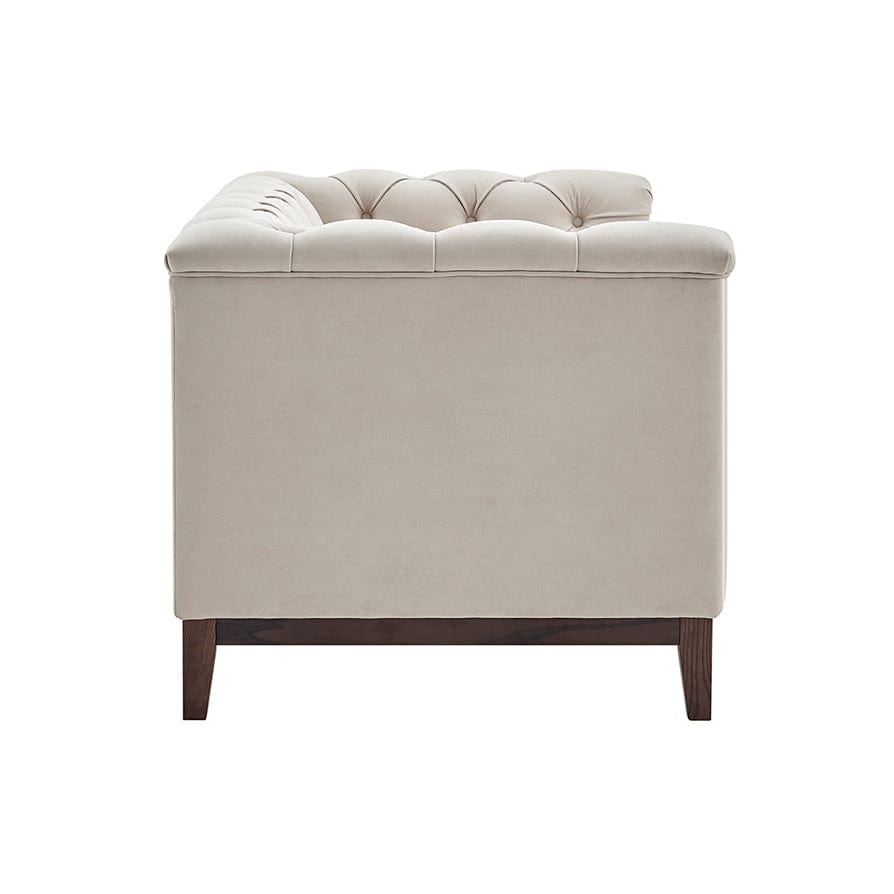 Chesterfield 2 Seater Sofa - Stone - DUSK