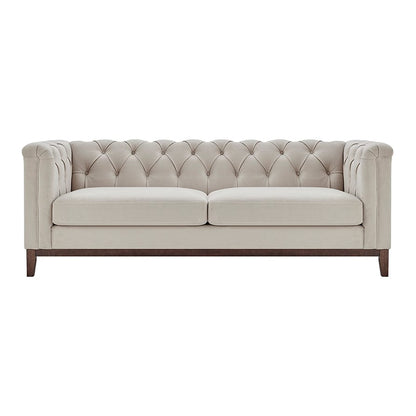 Chesterfield 3 Seater Sofa - Stone - DUSK