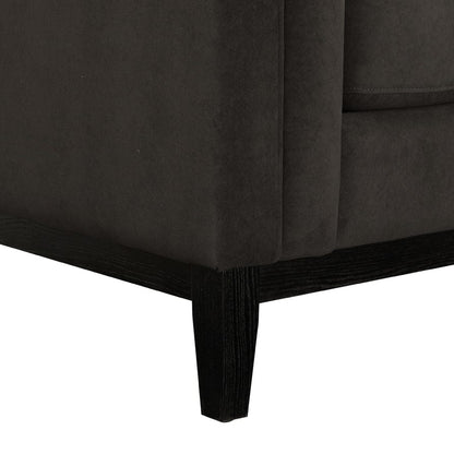 Chesterfield Armchair - Dark Brown - DUSK