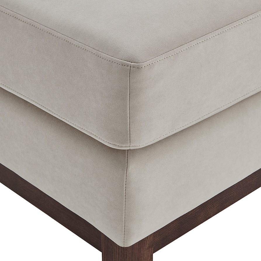 Chesterfield Pouffe - Stone - DUSK
