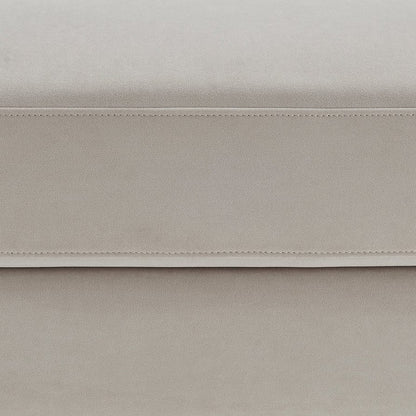 Chesterfield Pouffe - Stone - DUSK