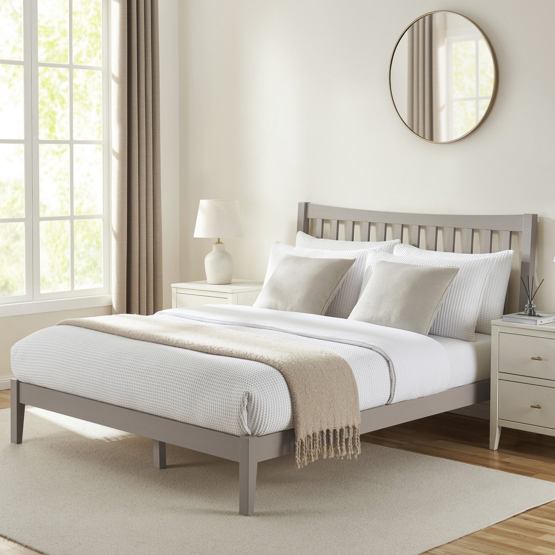 Dartmouth Bed Frame - Taupe - DUSK