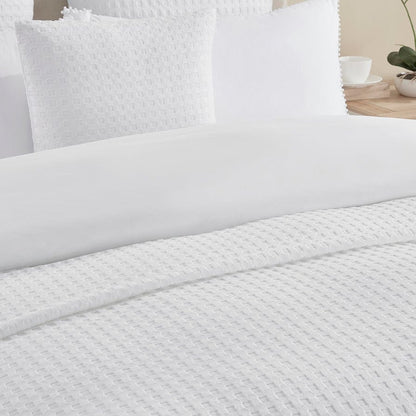 Florence Bedspread 2.5 x 2.6m - Warm White - DUSK