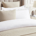 Florence Waffle Cushion Cover - Natural - DUSK