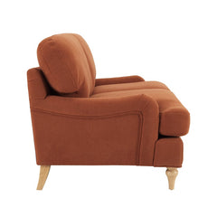 Hampshire 2 Seater Sofa - Burnt Orange - DUSK