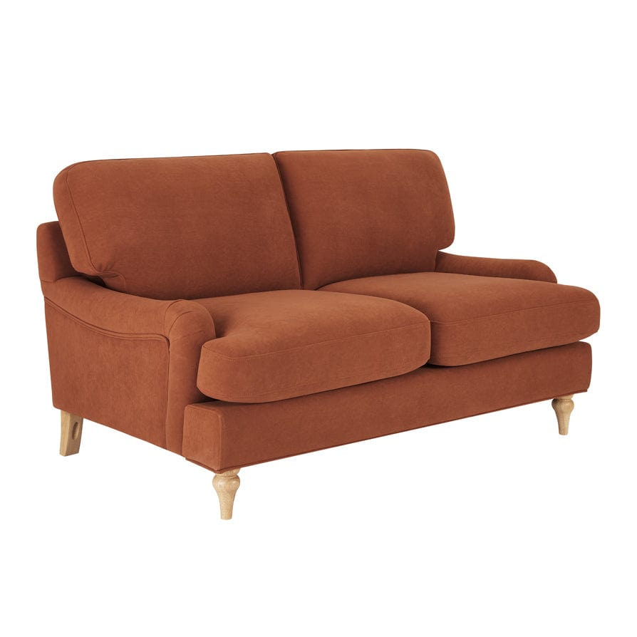 Hampshire 2 Seater Sofa - Burnt Orange - DUSK