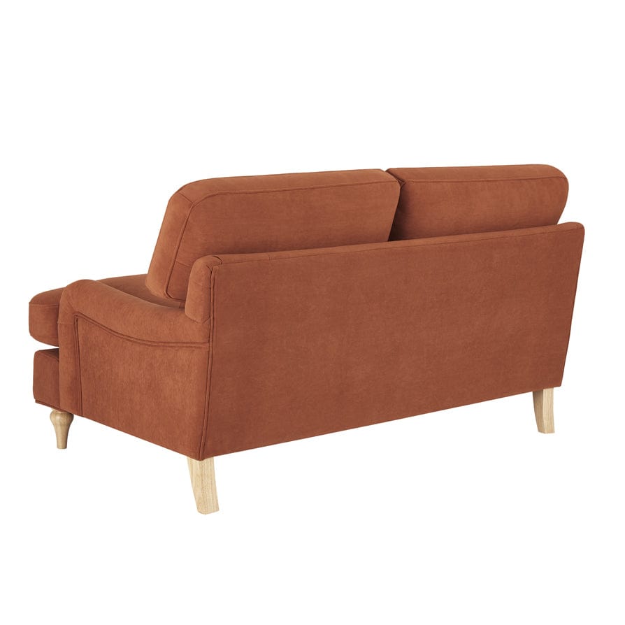 Hampshire 2 Seater Sofa - Burnt Orange - DUSK