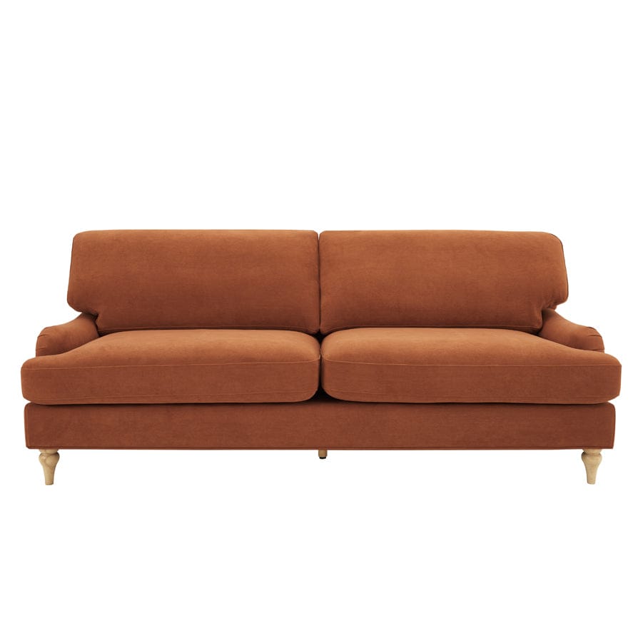 Hampshire 3 Seater Sofa - Burnt Orange - DUSK