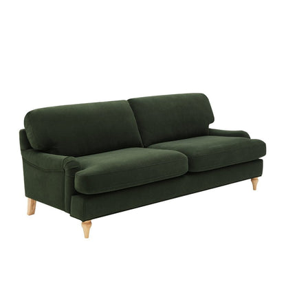 Hampshire 3 Seater Sofa - Dark Olive Green - DUSK