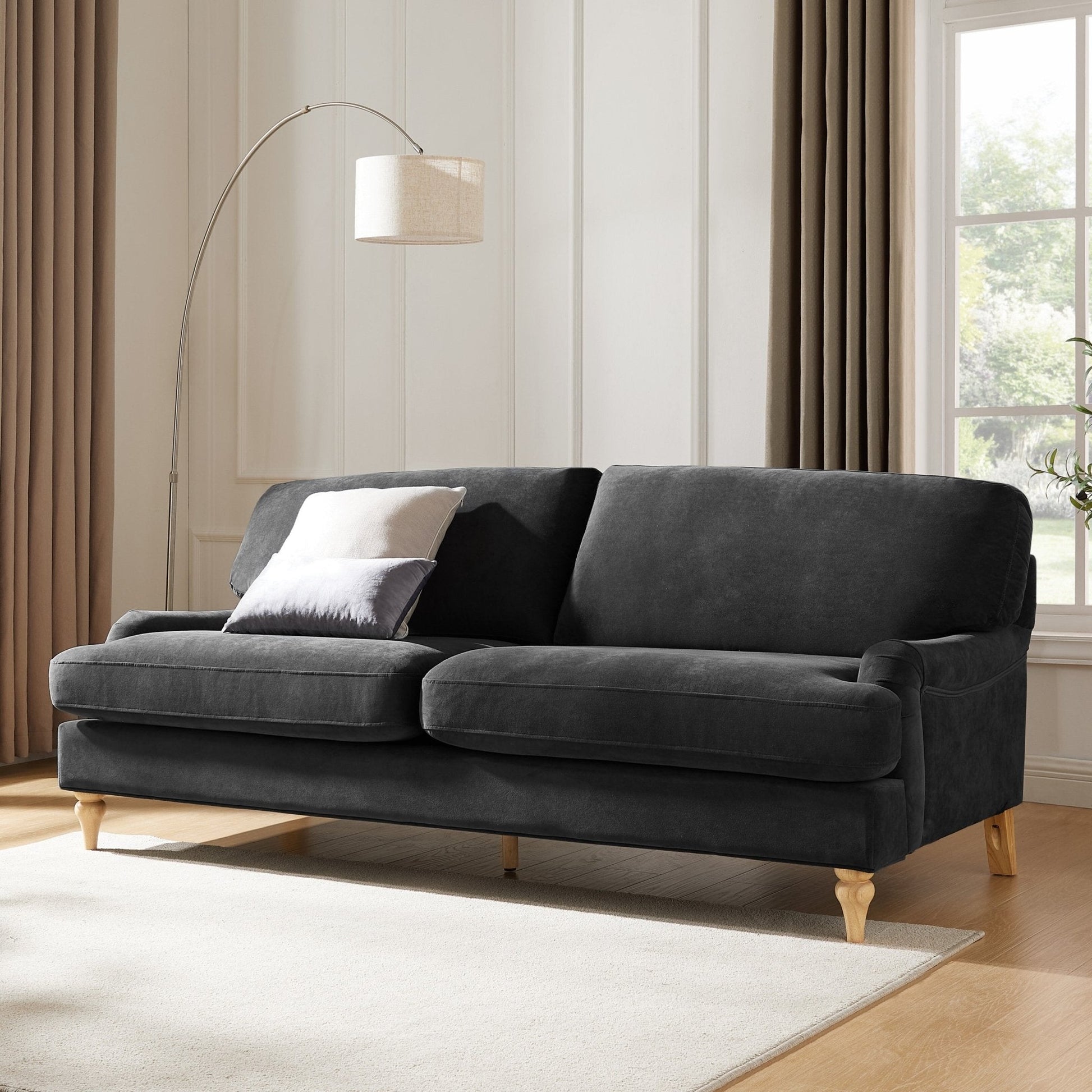 Hampshire 3 Seater Sofa - Slate - DUSK