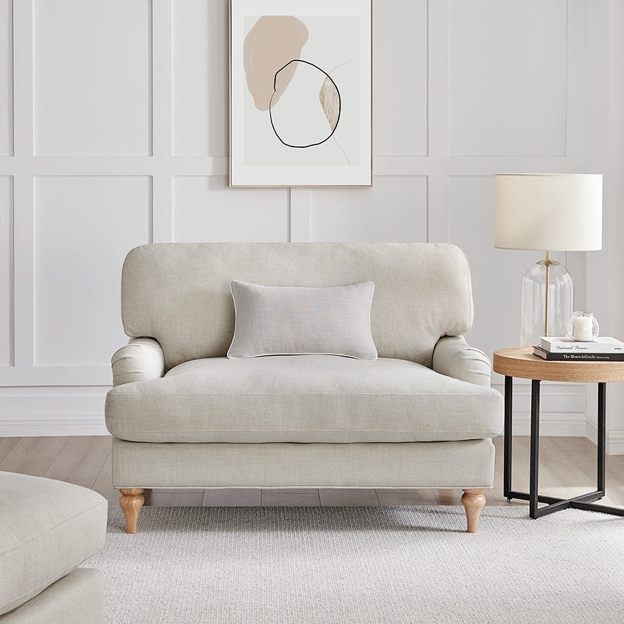 Hampshire Loveseat - Beige - DUSK