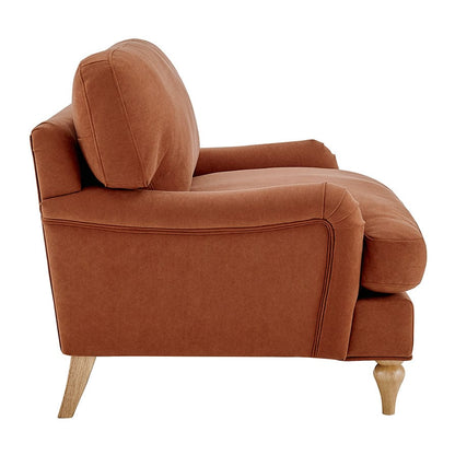 Hampshire Loveseat - Burnt Orange - DUSK