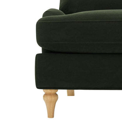 Hampshire Loveseat - Dark Olive Green - DUSK