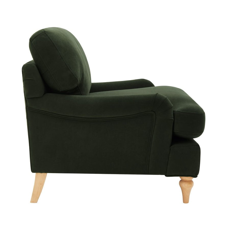 Hampshire Loveseat - Dark Olive Green - DUSK