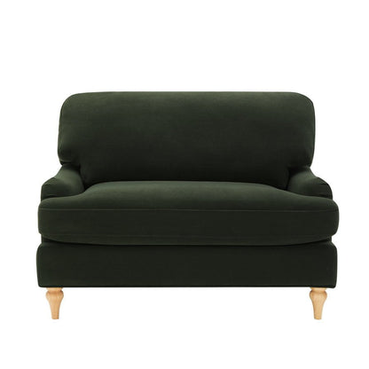 Hampshire Loveseat - Dark Olive Green - DUSK