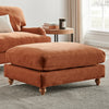 Hampshire Pouffe - Burnt Orange - DUSK