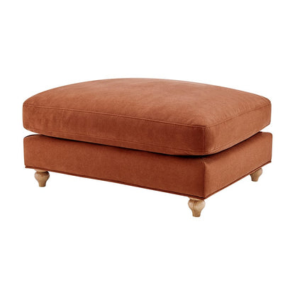 Hampshire Pouffe - Burnt Orange - DUSK