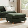 Hampshire Pouffe - Dark Olive Green - DUSK