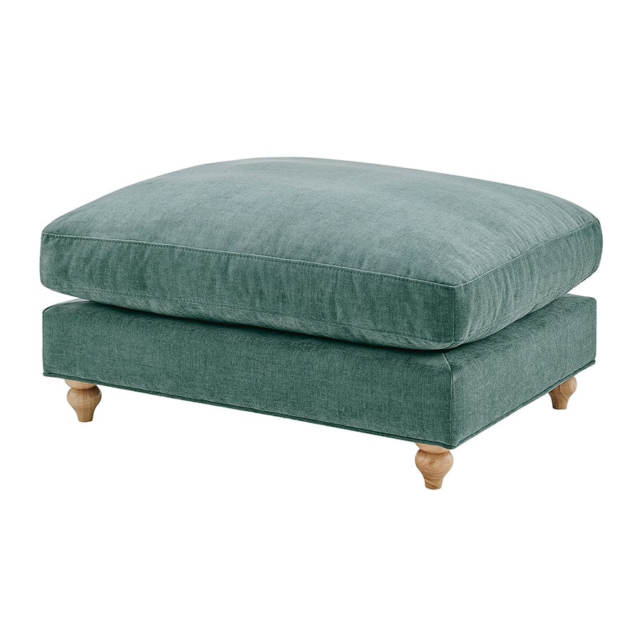 Hampshire Pouffe - Sea Green - DUSK