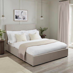 Hampton Ottoman Storage Bed - Stone Grey - DUSK