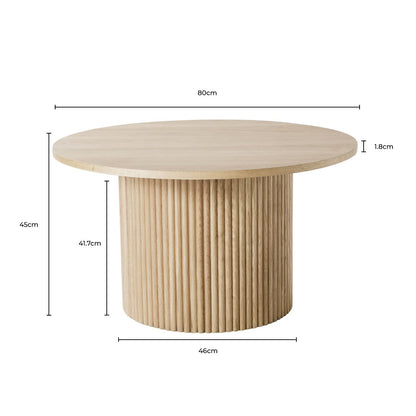 Hattie Coffee Table - Natural - DUSK