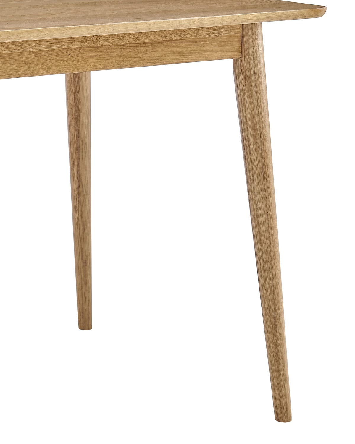 Heidi Solid Oak 4-6 Seater Dining Table - Natural - DUSK