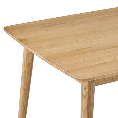 Heidi Solid Oak 4-6 Seater Dining Table - Natural - DUSK