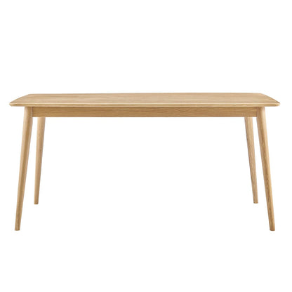 Heidi Solid Oak 4-6 Seater Dining Table - Natural - DUSK