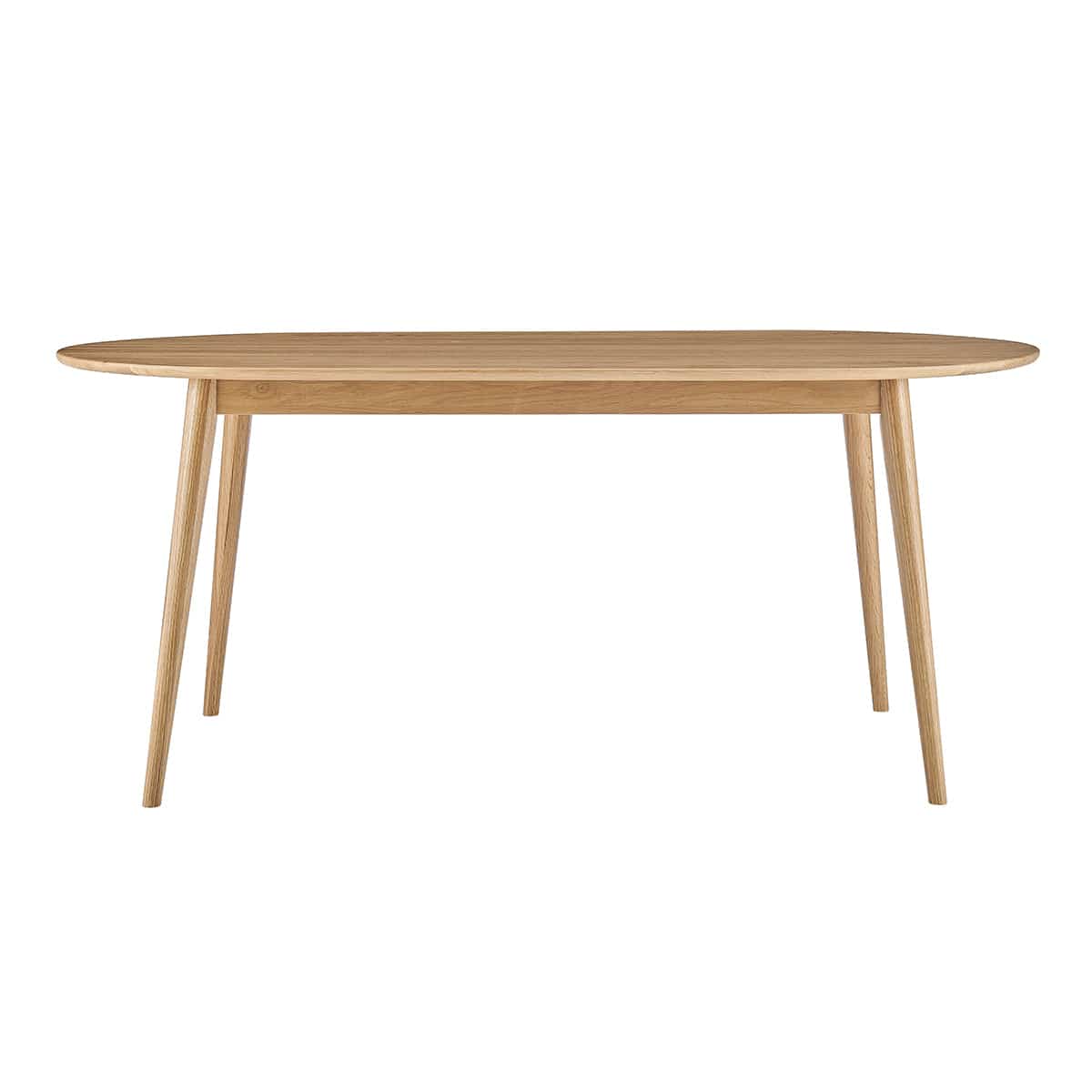 Heidi Solid Oak Oval 6-8 Seater Dining Table - Natural - DUSK